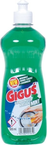 Płyn do mycia naczyń Giguś Mięta 500 ml