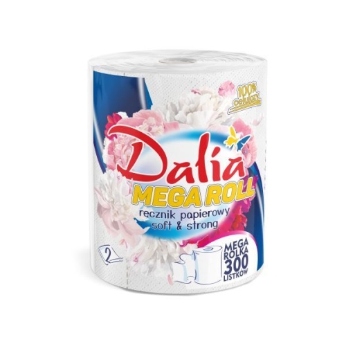 Ręcznik papierowy Dalia Mega Roll soft&strong 300 listków