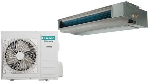 Klimatyzator kanałowy Hisense AUD125UX4RNEH8 - wysoki spręż (zestaw)