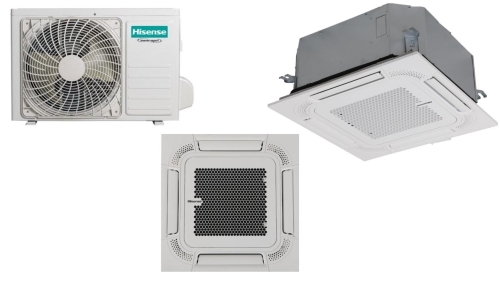 Klimatyzator kasetonowy Hisense ACT35UR4RCC8, 4-kier.  (zestaw) (1)