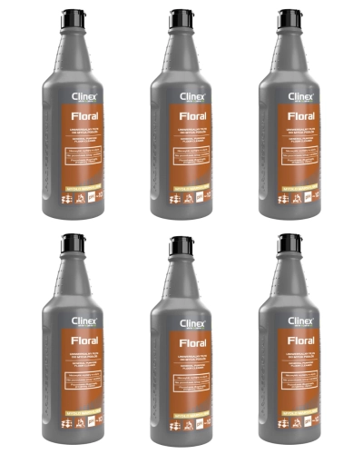 Clinex Floral Mydło Marsylskie 1l, Płyn do mycia podłóg (karton 6szt.) 77-925