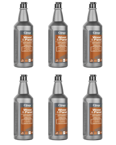 Clinex Wood&Panel 1l Płyn do mycia i pielęgnacji podłóg  (karton 6szt.) 77-689