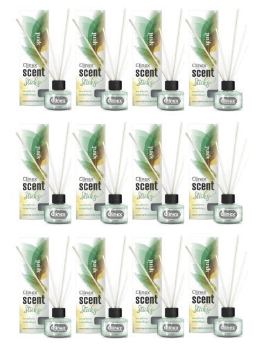 Clinex Scent Sticks – Spirit 45ml Odświeżacz powietrza (karton 12szt.) 77-803
