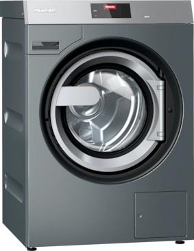 Profesjonalna pralka, nagrzewana elektrycznie, z zaworem odpływu z komorą do spłukiwania środków piorących PWM 909 DV MIELE