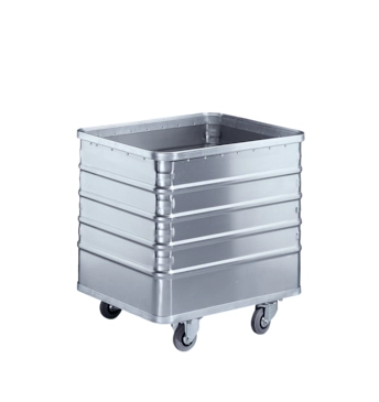Wózek transportowy z lekkiego metalu o pojemności 223 l APCL 083 MIELE