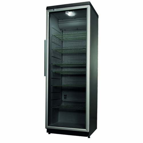 Witryna chłodnicza 350 litrów aluminiowa rama drzwi ADN 203/1S BP BEKO