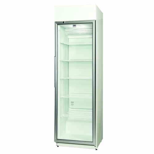 Witryna chłodnicza 385 litrów aluminiowa rama drzwi ADN 203C BP BEKO