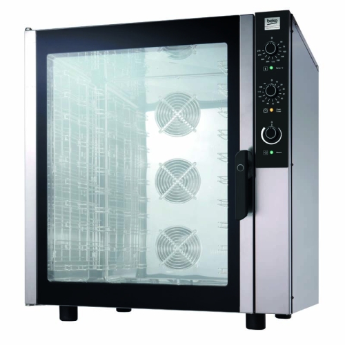 Pomocniczy piec konwekcyjno - parowy Easy Value, sterowanie mechaniczne  10 poziomów AFO EM10SV BP BEKO