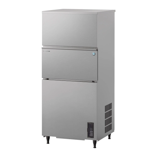 Kostkarka do lodu Hoshizaki IM-240WPE-E | 210 kg/24h | chłodzona wodą | sanityzacja UVC | pompa spustowa | kostka sześcian | 28x28x32 mm