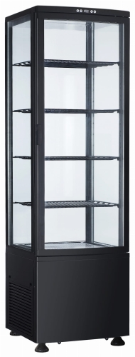 Witryna chłodnicza RTC235BS | cukiernicza | LED |  | 235l | czarna