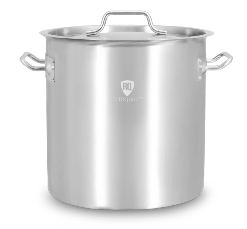 Garnek ze stali nierdzewnej z podziałką 25,7 l | 320x320 m | z pokrywką RQ13232