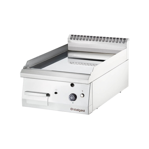 płyta grillowa gazowa, chromowana, gładka, P 6.5 kW, U 230 V, G30
