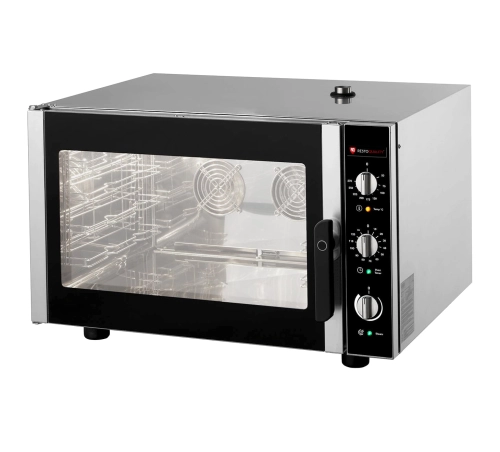Piec konwekcyjno-parowy  VS DA 004E | 4x600x400mm | 4xGN1/1 | sterowanie manualne