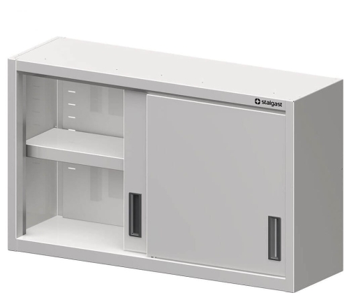 Szafka wisząca, drzwi suwane, skręcana 1000x300x600mm Stalgast 951723100