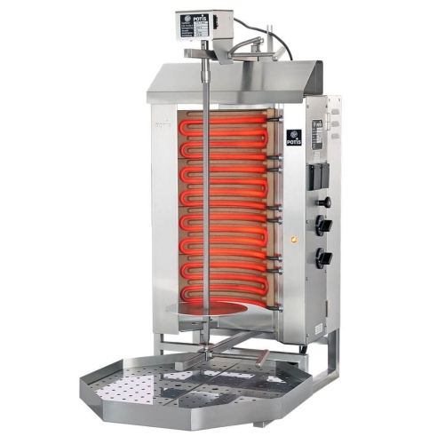 gyros, kebab elektryczny, E 2, P 6 kW, U 400V  Potis 