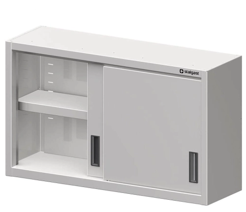 Szafka wisząca, drzwi suwane, skręcana 1000x400x600mm Stalgast 951724100