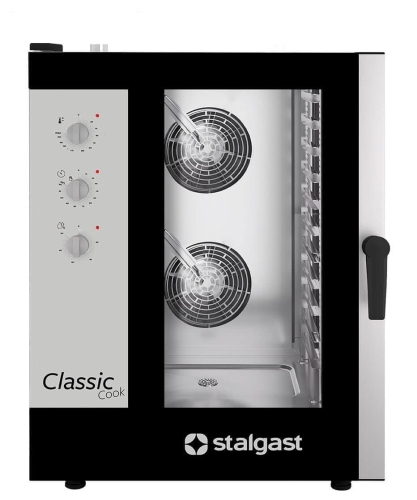 Gazowy piec konwekcyjno-parowy 11xGN1/1 manualny ClassicCook 20,0 kW  Stalgast 9100050