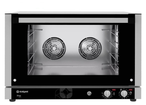 Piec konwekcyjny z nawilżaniem 4xGN1/1 manualny ShopCook 6,3kW / 400V Stalgast 912059