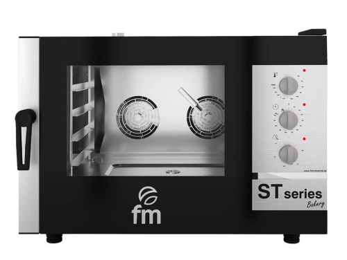 Piec konwekcyjno-parowy piekarniczy  ST-Bakery  manualny 4x GN 1/1 P 7.5 kW Stalgast  9120489 