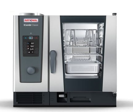 Gazowy piec konwekcyjno-parowy iCombi Classic  6-1/1  RATIONAL gaz ziemny H