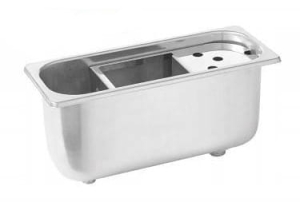 Myjka do gałkownicy do lodów, nierdzewna do witryny Dolce Vita