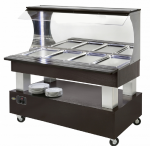 Bar-bufet sałatkowy przyścienny, grzewczy SBM 40 C Roller Grill