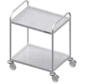 Wózek kelnerski 2-półkowy spawany Stalgast 