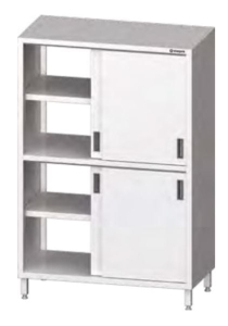 Szafa przelotowa drzwi suwane h=1800 mm Stalgast 