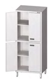 Szafa magazynowa drzwi skrzydłowe h=2000 mm Stalgast 