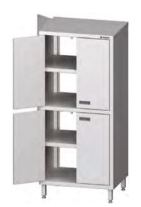 Szafa przelotowa drzwi skrzydłowe h=1800 mm Stalgast  