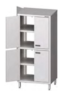 Szafa przelotowa drzwi skrzydłowe h=2000 mm Stalgast 