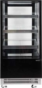 WITRYNA CHŁODNICZA 400L 90x80x144 CZARNA YATO YG-05045